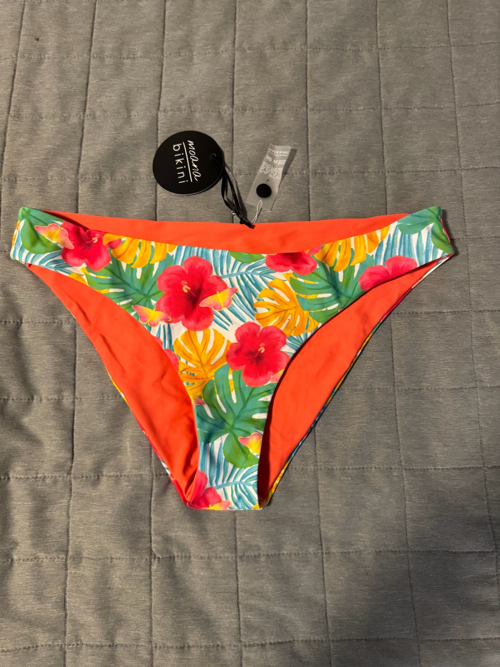 Moana Bikini - Reversible Full Brief Bottom - Size Large